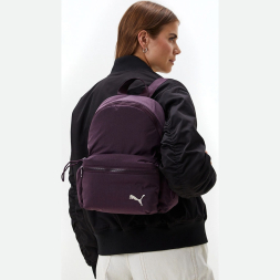 Рюкзак PUMA Core Her Backpack 09028305, 35x25x12см, 12л., баклажановый