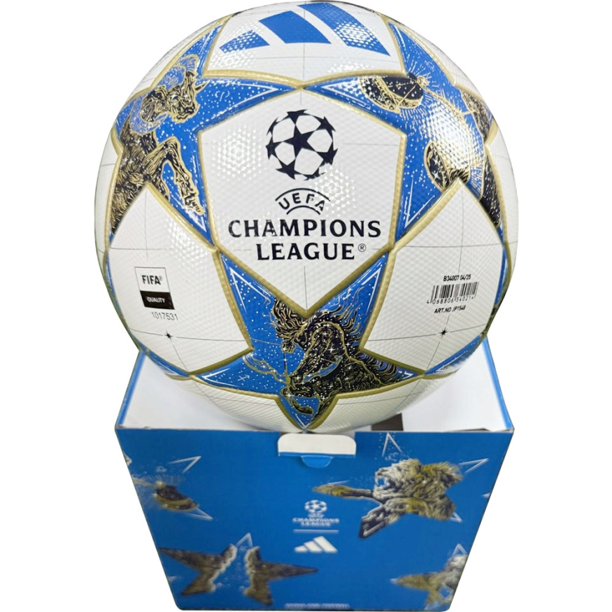 Мяч футб. ADIDAS UCL League Box JP1548, р.5, FIFA Quality, 32п, ТПУ, термосш, бело-синий