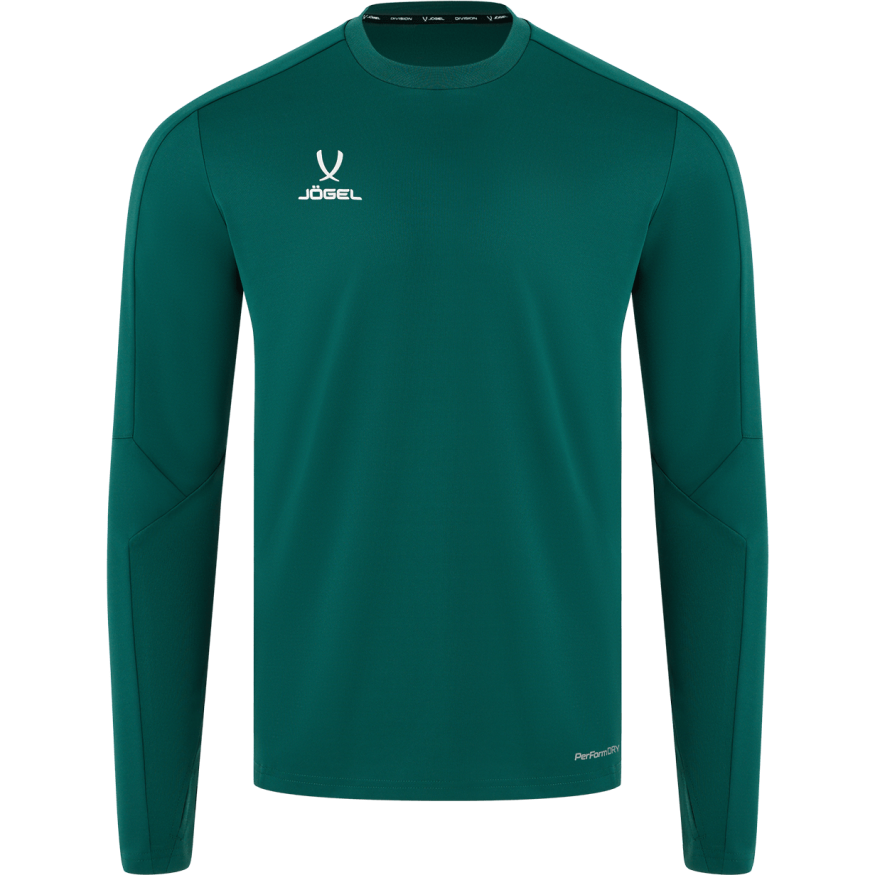 Джемпер тренировочный JOGEL DIVISION PerFormDRY Pro Training Top, темно-зеленый, детский