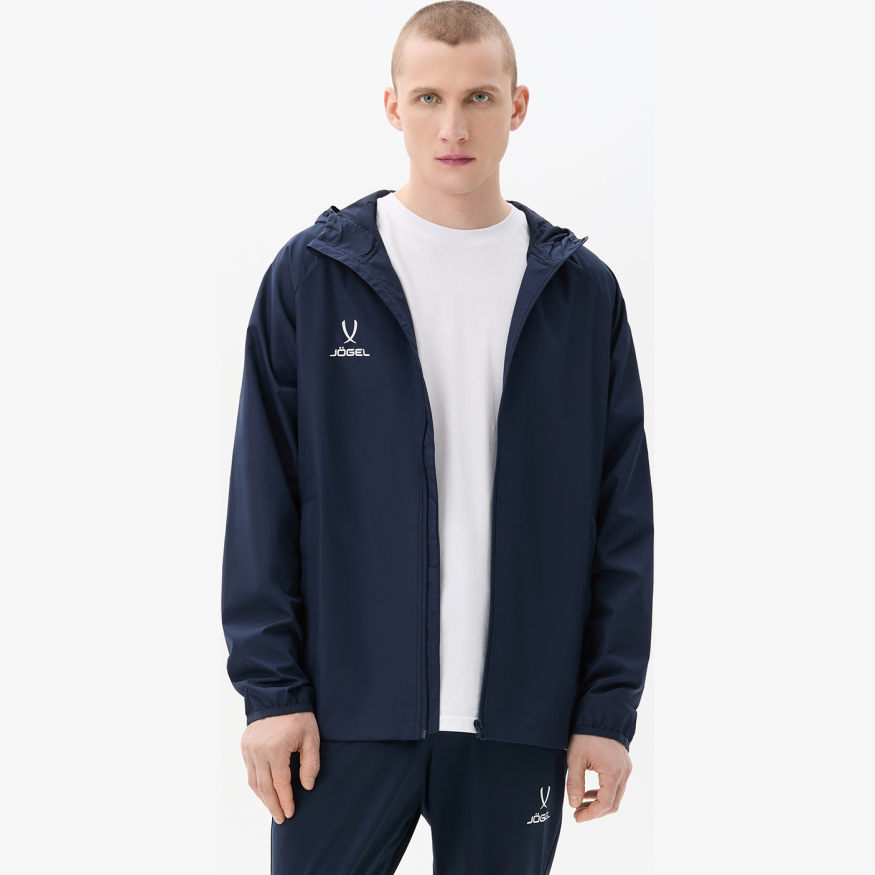Куртка ветрозащитная JOGEL CAMP Rain Jacket, темно-синий