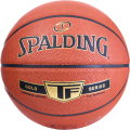 Мяч баск. SPALDING TF Gold 76857z, р.7, композит (микрофибра), коричнево-черный