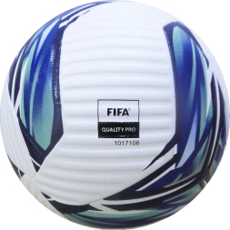 Мяч футб. KELME Vortex 23+, 8301QU5080-113, р.5, FIFA Quality Pro, 10пан, ПУ, гибр.сш., бело-синий