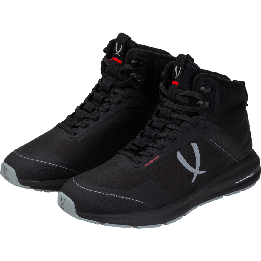 Кроссовки с мембраной JÖGEL Snowstorm MID Black/grey, детский