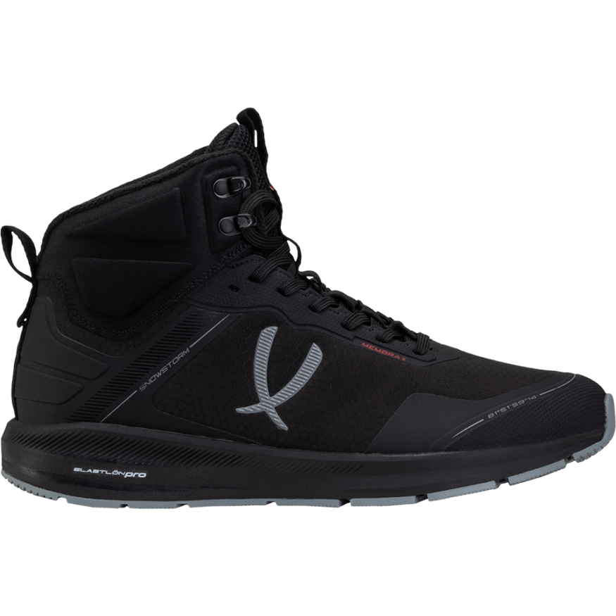 Кроссовки с мембраной JÖGEL Snowstorm MID Black/grey, детский