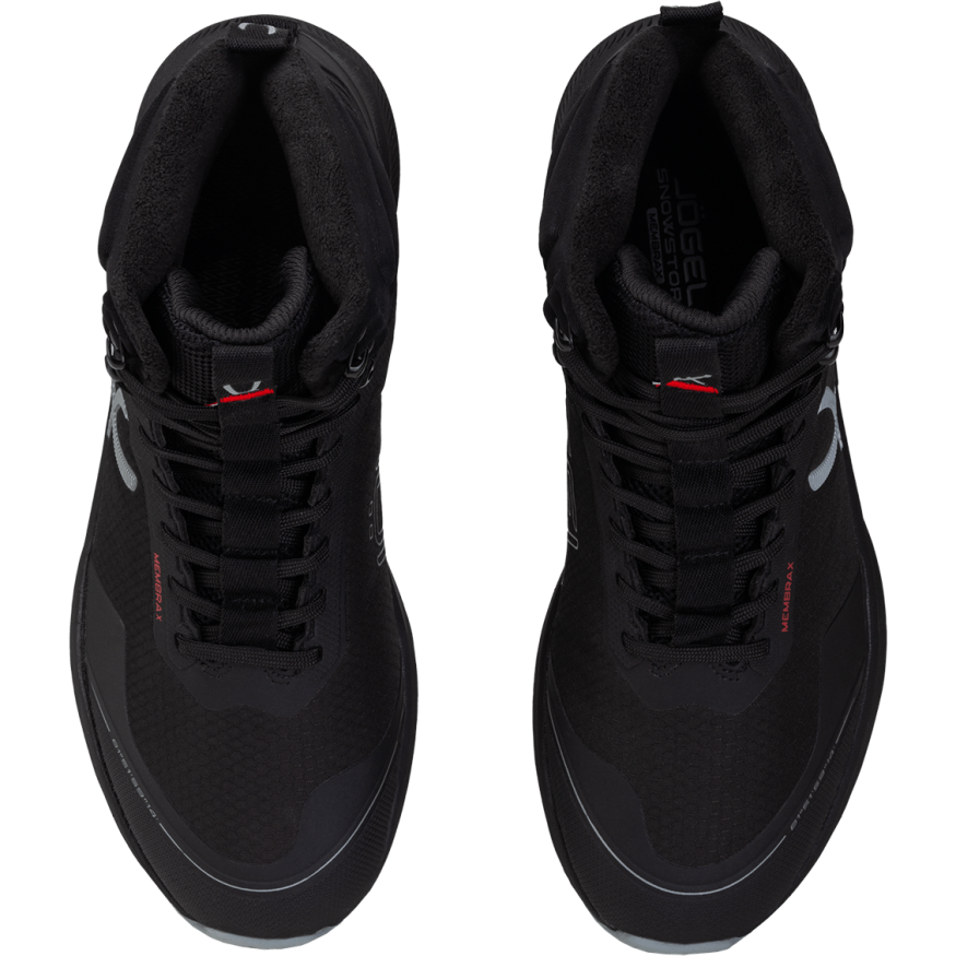Кроссовки с мембраной JÖGEL Snowstorm MID Black/grey, детский