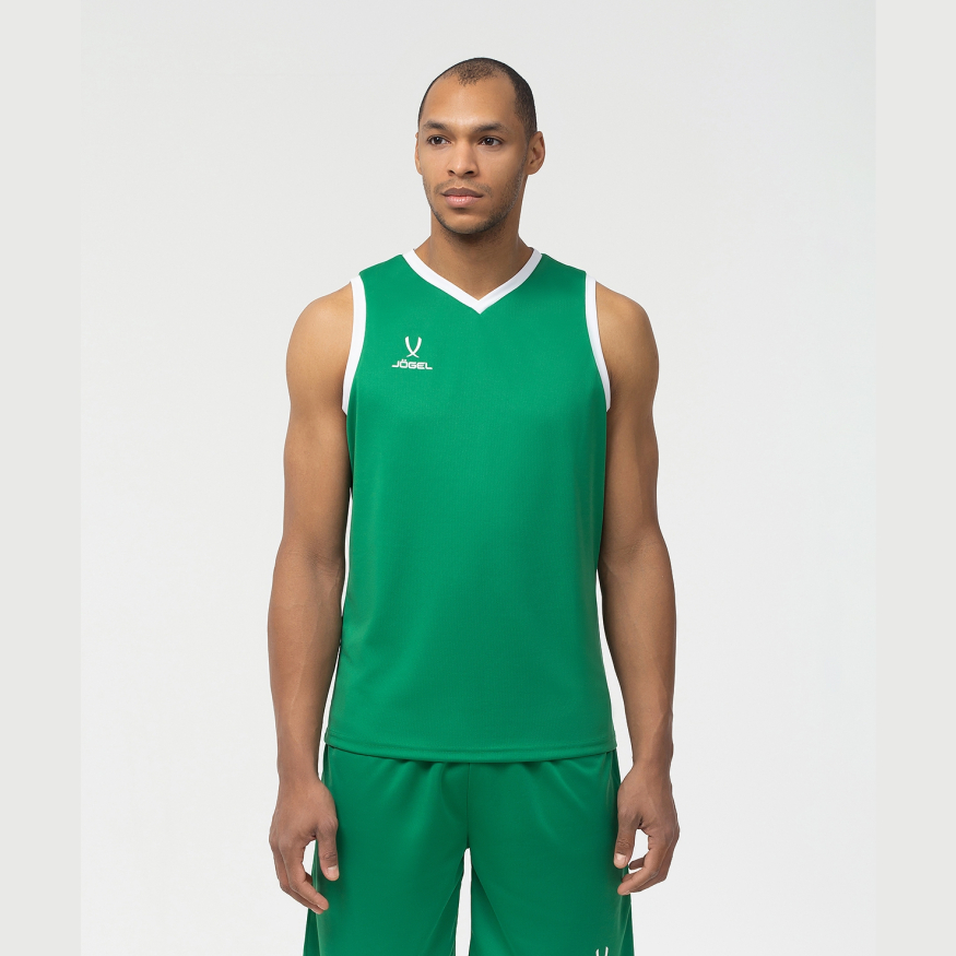 Майка баскетбольная JOGEL CAMP Basic, зеленый