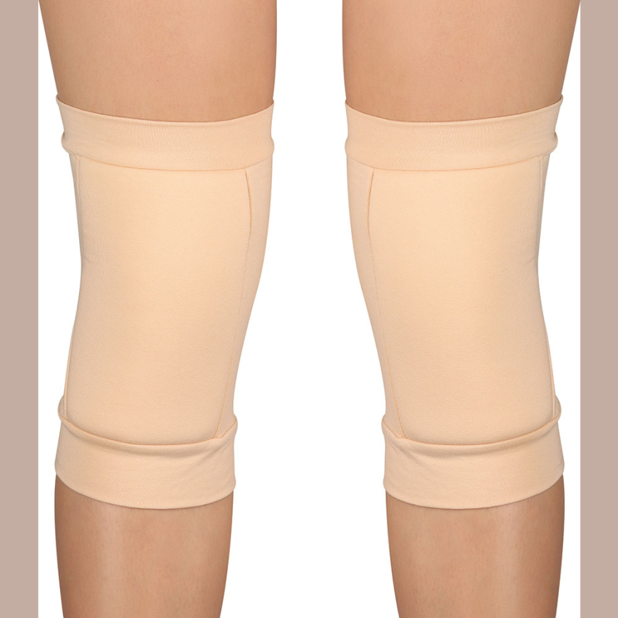 Наколенники для гимнастики и танцев INDIGO SM-113-B, р. L, бежевый