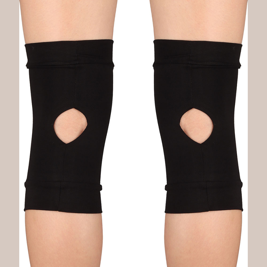 Наколенники для гимнастики и танцев INDIGO SM-113-B, р. L, бежевый