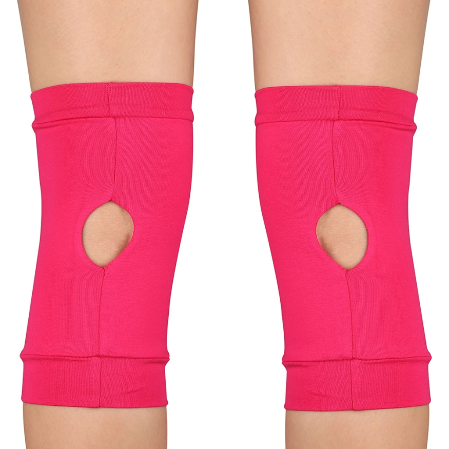 Наколенники для гимнастики и танцев INDIGO SM-113-B, р. L, бежевый