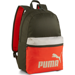 Рюкзак спортивный PUMA Phase Backpack 09046803, 41x 28x 14см, 22 л, черно-красный