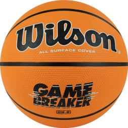 Мяч баскетбольный WILSON GAMEBREAKER BSKT OR, WTB0050XB6, размер 6