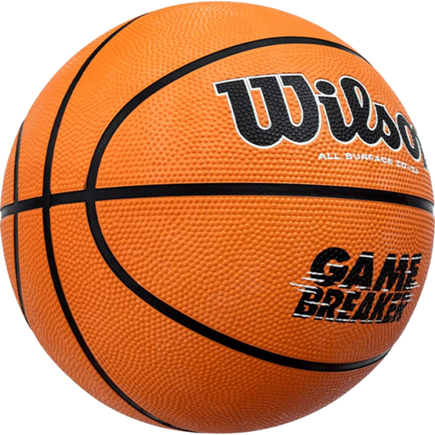 Мяч баскетбольный WILSON GAMEBREAKER BSKT OR, WTB0050XB6, размер 6