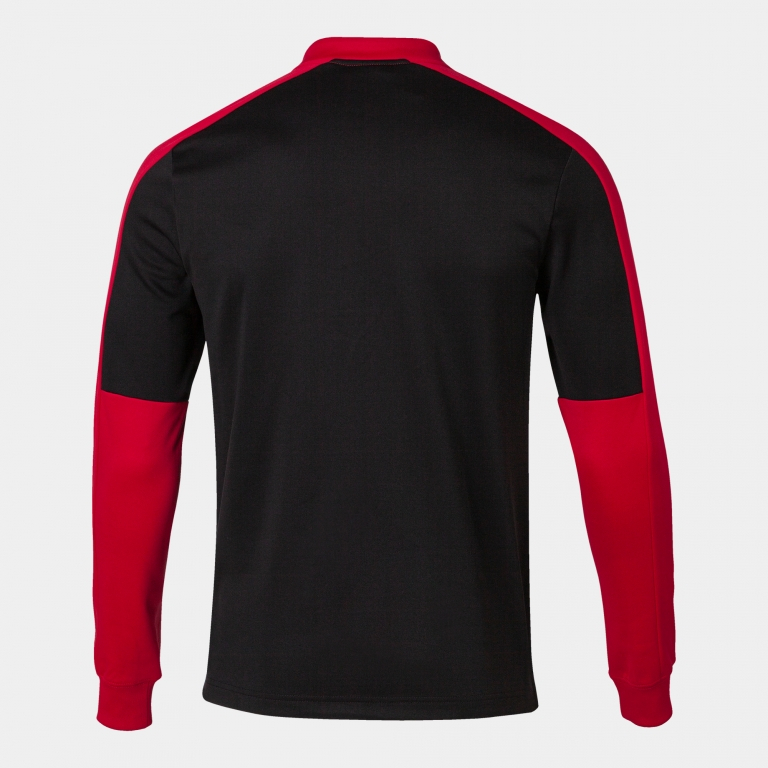SUDADERA ECO CHAMPIONSHIP NEGRO ROJO