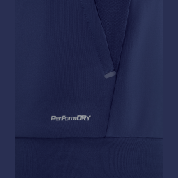 Джемпер тренировочный на молнии JOGEL PREMIER PerFormDRY Training FZ Jacket, темно-синий