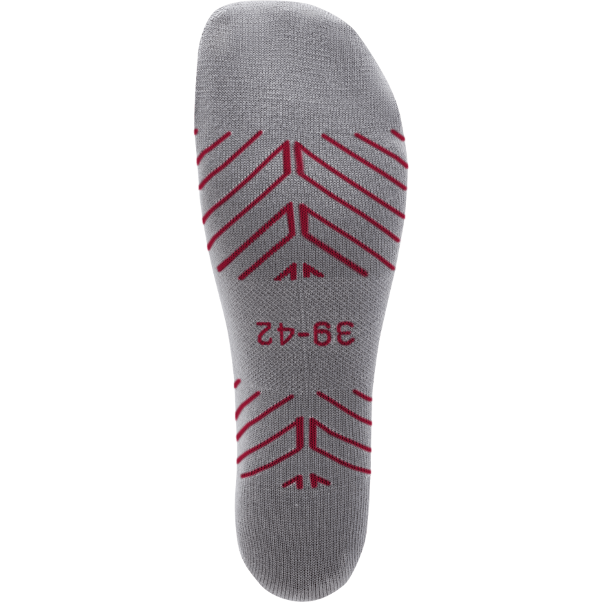 Гетры футбольные JOGEL CAMP ADVANCED SOCKS, гранатовый/белый