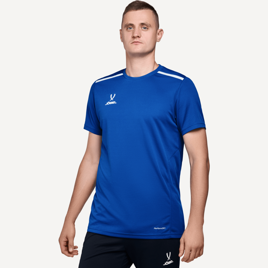 Футболка тренировочная JOGEL DIVISION Training Tee, синий