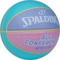 Мяч баск. SPALDING All Conference р.6, 77065, композит, голубо-розовый
