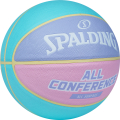 Мяч баск. SPALDING All Conference р.6, 77065, композит, голубо-розовый