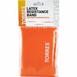 Эспандер латексная лента TORRES AL0021, размер 120х15 см, сопротивление 4 кг