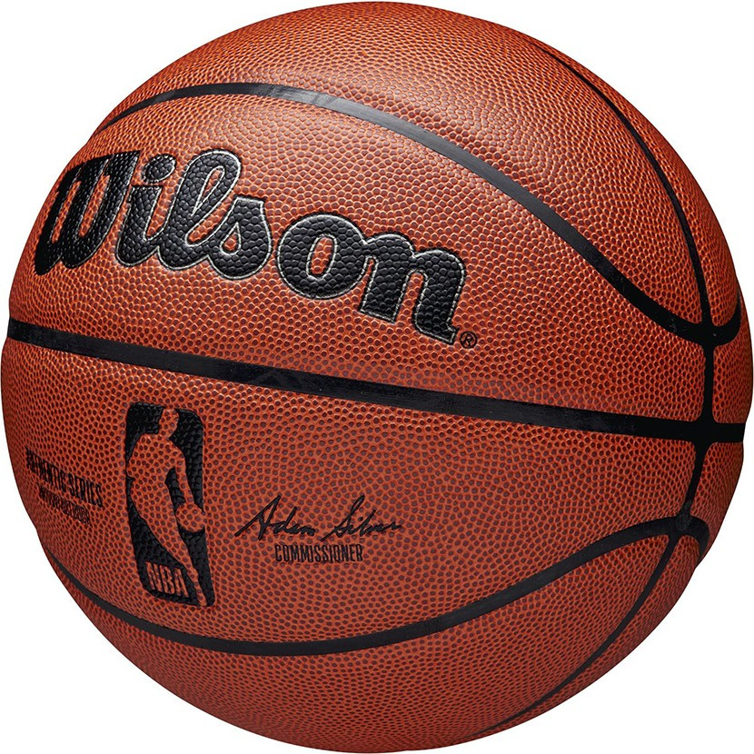Мяч баск. WILSON NBA Authentic, WZ2016501XB7, р.7, полиуретан, коричневый