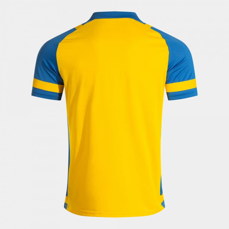 Поло JOMA  MANGA CORTA LIDER AMARILLO ROYAL