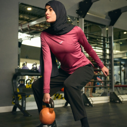 CAMISETA MANGA LARGA BREATH VIOLETA