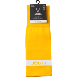 Гетры футбольные JOGEL CAMP ADVANCED SOCKS, желтый/белый