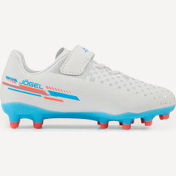 Бутсы футбольные JOGEL Evofly FG Talant White/blue, детский