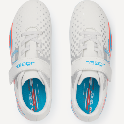 Бутсы футбольные JOGEL Evofly FG Talant White/blue, детский