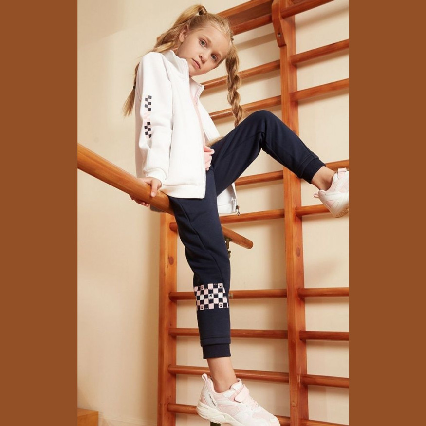 Олимпийка KELME Girls cardigan sweater WT50324007-469
