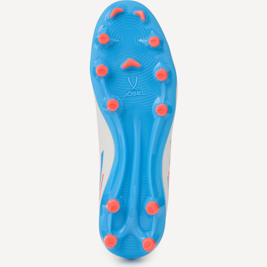 Бутсы футбольные JOGEL Evofly FG Talant White/blue