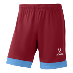 Шорты игровые JOGEL DIVISION PerFormDRY Union Shorts, гранатовый/голубой/белый