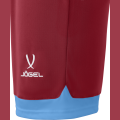 Шорты игровые JOGEL DIVISION PerFormDRY Union Shorts, гранатовый/голубой/белый