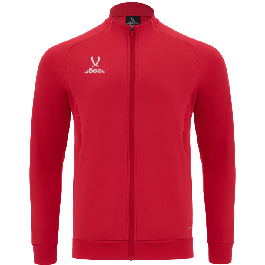 Джемпер тренировочный на молнии JÖGEL PREMIER PerFormDRY Training FZ Jacket, красный