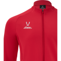 Джемпер тренировочный на молнии JÖGEL PREMIER PerFormDRY Training FZ Jacket, красный