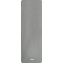 Коврик для йоги TORRES SOFT, YL10110, NBR(синт.каучук), толщина 1 см, серый