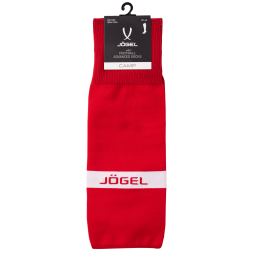 Гетры футбольные JOGEL CAMP ADVANCED SOCKS, красный/белый