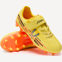 Бутсы футбольные JOGEL Evofly FG Talant Yellow/orange, детский