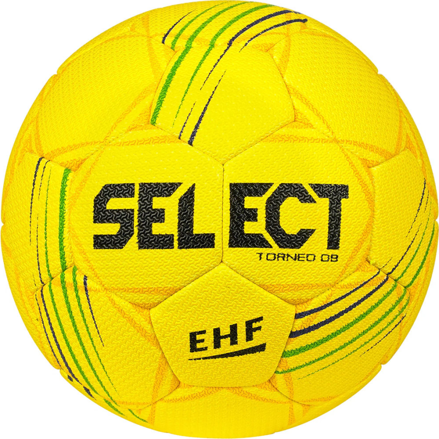 Мяч ганд. SELECT Torneo DB, 1690850555, р.1, EHF Appr, ПУ, гибрид.сш, желтый