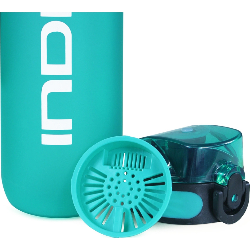 Бутылка для воды INDIGO Irtysh IN375-B, 1000 мл, тритан, бирюзовый