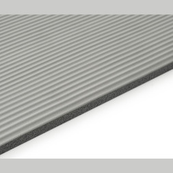 Коврик для йоги TORRES SOFT, YL10108, NBR(синт.каучук), толщина 0,8 см, серый
