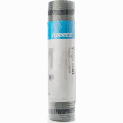 Коврик для йоги TORRES SOFT, YL10108, NBR(синт.каучук), толщина 0,8 см, серый
