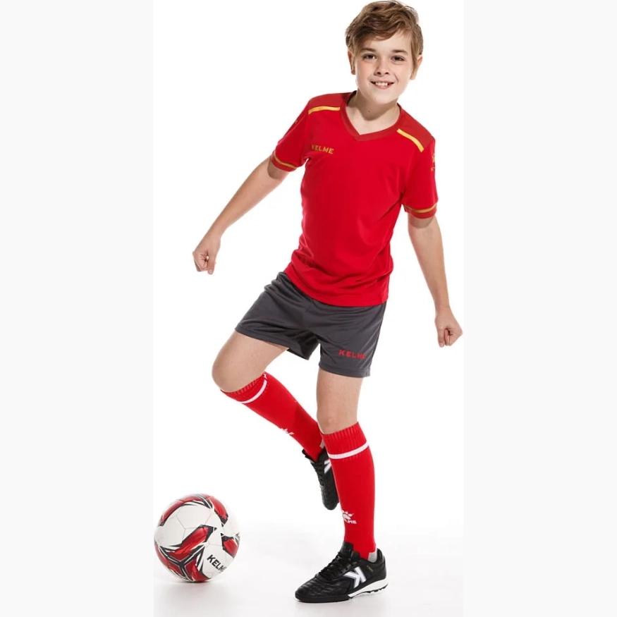 Форма футбольная детская KELME SHORT SLEEVE FOOTBALL SET