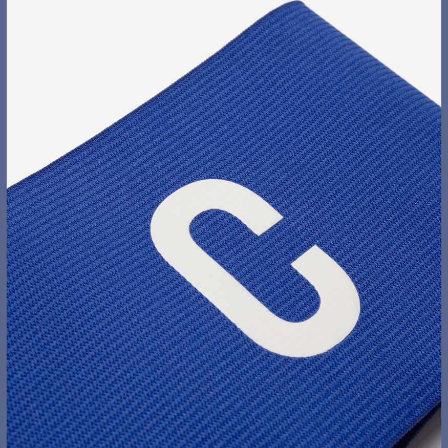 Повязка капитанская JOGEL DIVISION Armband, синий/белый