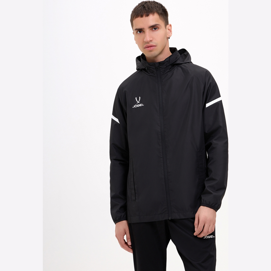 Куртка ветрозащитная JOGEL CAMP 2 Rain Jacket, черный