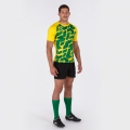 Футболка с коротким рукавом PERFORMANCE RUGBY Желтый-зеленый