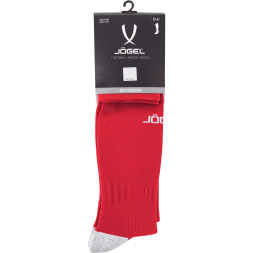 Гетры футбольные JOGEL Match Socks, красный