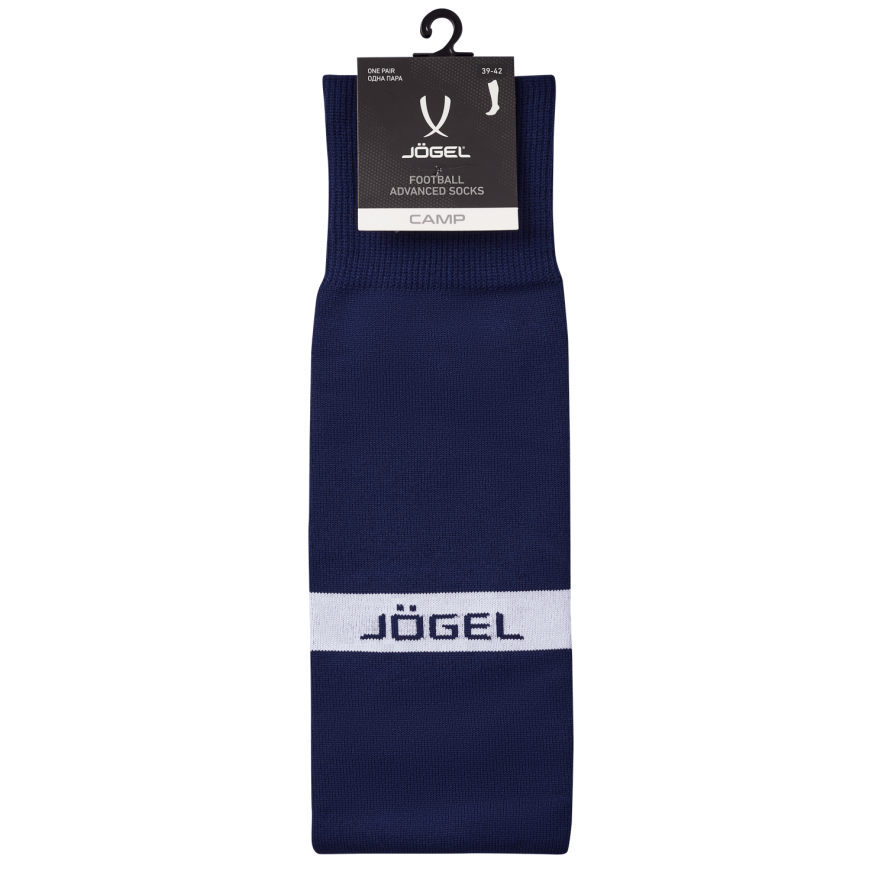 Гетры футбольные JOGEL CAMP ADVANCED SOCKS, темно-синий/белый