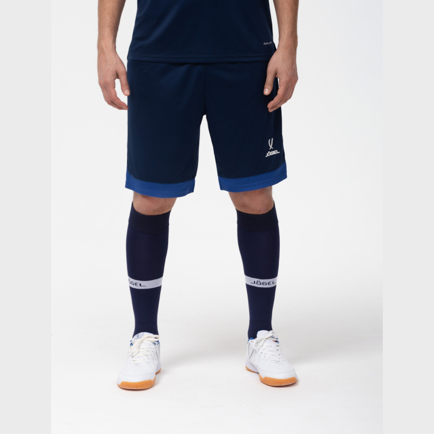 Гетры футбольные JOGEL CAMP ADVANCED SOCKS, темно-синий/белый