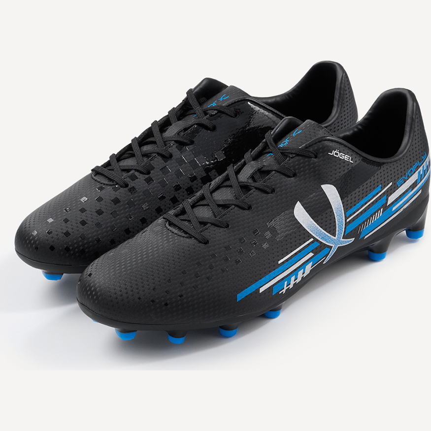 Бутсы футбольные JOGEL Evofly FG Talant Black/blue